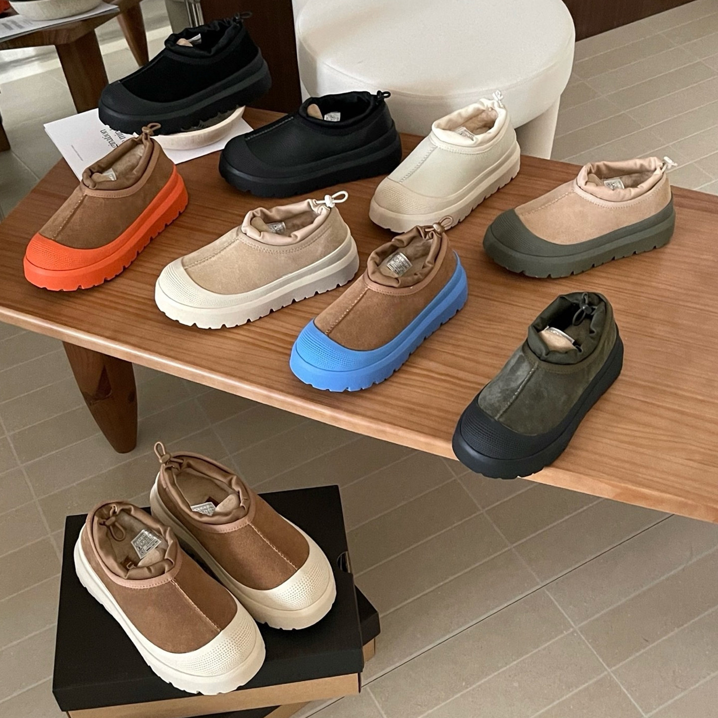 桑坡村高版！2025冬季新款王一博同款休闲雪地靴女羊毛加绒棉鞋男,女鞋,时尚雪地靴,淘宝优惠券,粉丝福利购,淘宝优惠卷