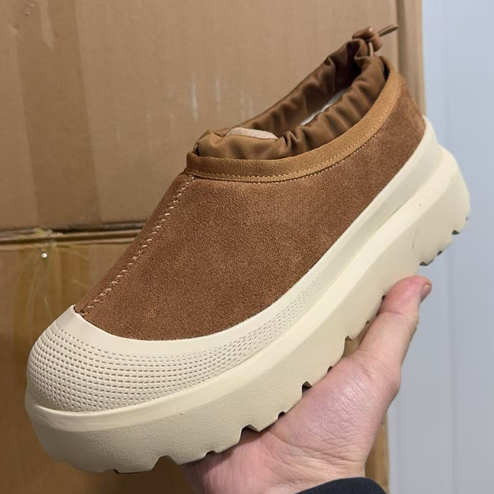 现货~桑坡超尖版~羊毛雪地靴男冬季新款光面王一博同款低帮棉鞋女