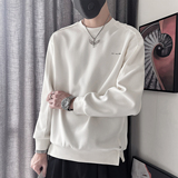WY288-P68-控98-M-3XL67%棉33%聚酯纤维解构缝合肩线底摆开口卫衣，男装卫衣，电商A216