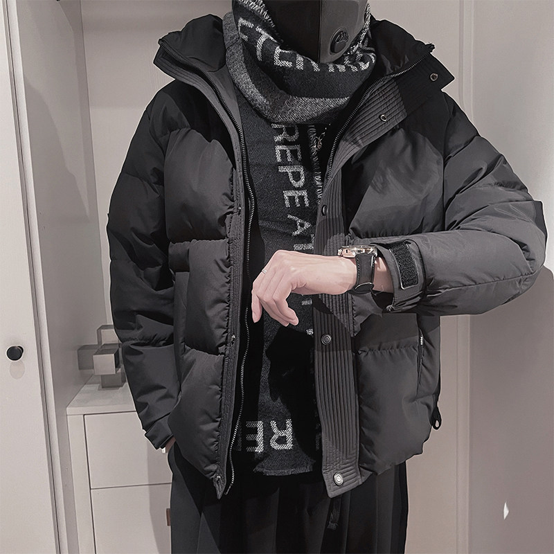 Y97M-3XL-P188控258外聚酯纤维标50绒压轴大门襟立领羽绒服图片