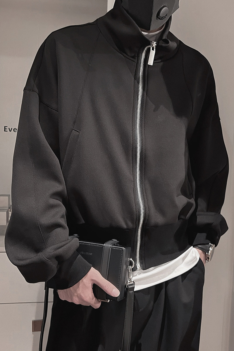 WT32-P98控138秋季男士上衣外套立领休闲宽松潮牌夹克潮流外衣,男装夹克,电商A216