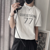X15-特P55控752023夏季男士宽松潮流社会小伙半袖t恤上衣，男装T恤，电商A216
