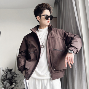 Y125B-M-3XL-P258控338 聚酯纤维 90绒（100-150克）羽绒棉服图片