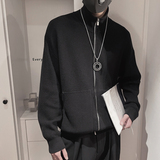 MX180特P118控158粘胶纤维29.7聚酯纤维18.3%锦纶慵懒风针织开衫，男装卫衣，电商A216