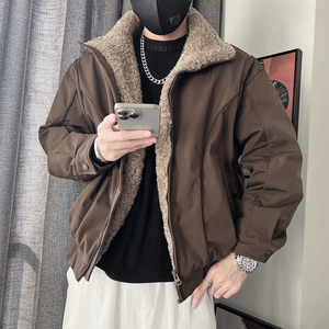 Y117-P138-控178-M-3XL-聚酯纤维  座山雕棉衣图片