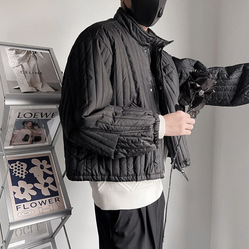 Y85B-特P98控138聚酯纤维新款秋冬季轻薄棉服内胆打底衫棉,男装T恤,电商A216
