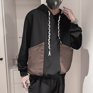 WY269-M-3XL P88-控118 30.8%棉 65.8%涤纶3.4%氨纶抽绳连帽卫衣图片