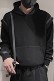WY129-特P68控98秋季新宽松款连帽痞帅男套头休闲社会小伙卫衣，男装卫衣，电商A216