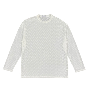 CX30 -M-3XL-P38 控58 95%涤纶 5%氨纶  提花肌理感长袖图片