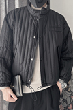 Y85-特P982023新款设计感立领纯色棉服男冬季潮牌痞帅男士棉袄，男装棉衣，电商A216