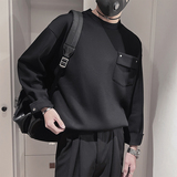 WY272-P78-控108-M-3XL面50%50%涤底涤手袖扣防风德绒卫衣，男装卫衣，电商A216