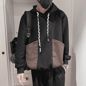 WY269-M-3XL P88-控118 30.8%棉 65.8%涤纶3.4%氨纶抽绳连帽卫衣图片