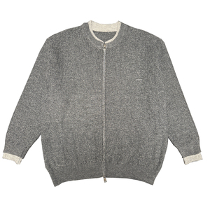 MX253-P88-控118-M-3XL15%腈纶15%锦纶70%涤纶花线双层领开衫毛衣图片