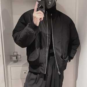 Y95-P238控318 外涤纶内50标羽绒日系短款羽绒立体浮袋设计图片