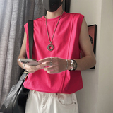 BX06-M-3XL-特P48-控78100%棉吊卡拼接结构款坎肩背心微扩版型，男装背心/马甲，电商A216