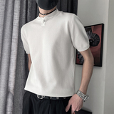 D93-M-3XLP48-控6841%棉16%聚酯纤维43%再生纤维素纤维单粒铁，男装T恤，电商A216
