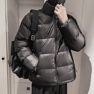 Y113-P138-控188-M-3XL-聚酯纤维光面面料柔软石墨烯棉面包服图片
