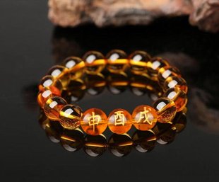 地支三会申酉戌金局手链地支三会金局生肖猴鸡狗水晶手链