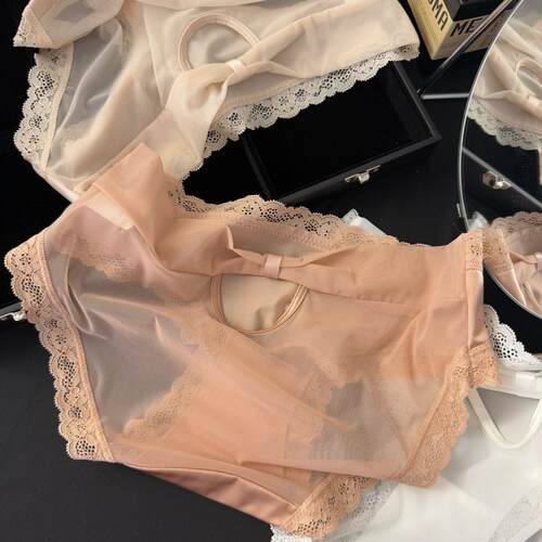 日系甜妹纯欲蕾丝少女内裤