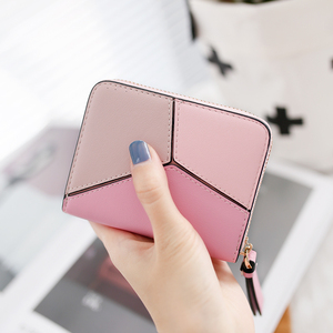 梨花娃娃女式卡包零钱包一体包