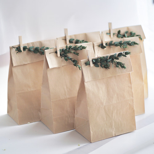 芊祥芸喜糖袋环保送树枝