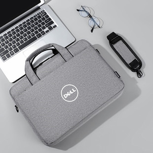 适用2023款戴尔灵越16Pro电脑包16英寸笔记本单肩斜挎两用背包通勤男士可套旅行箱大容量防震 5635手提电脑包