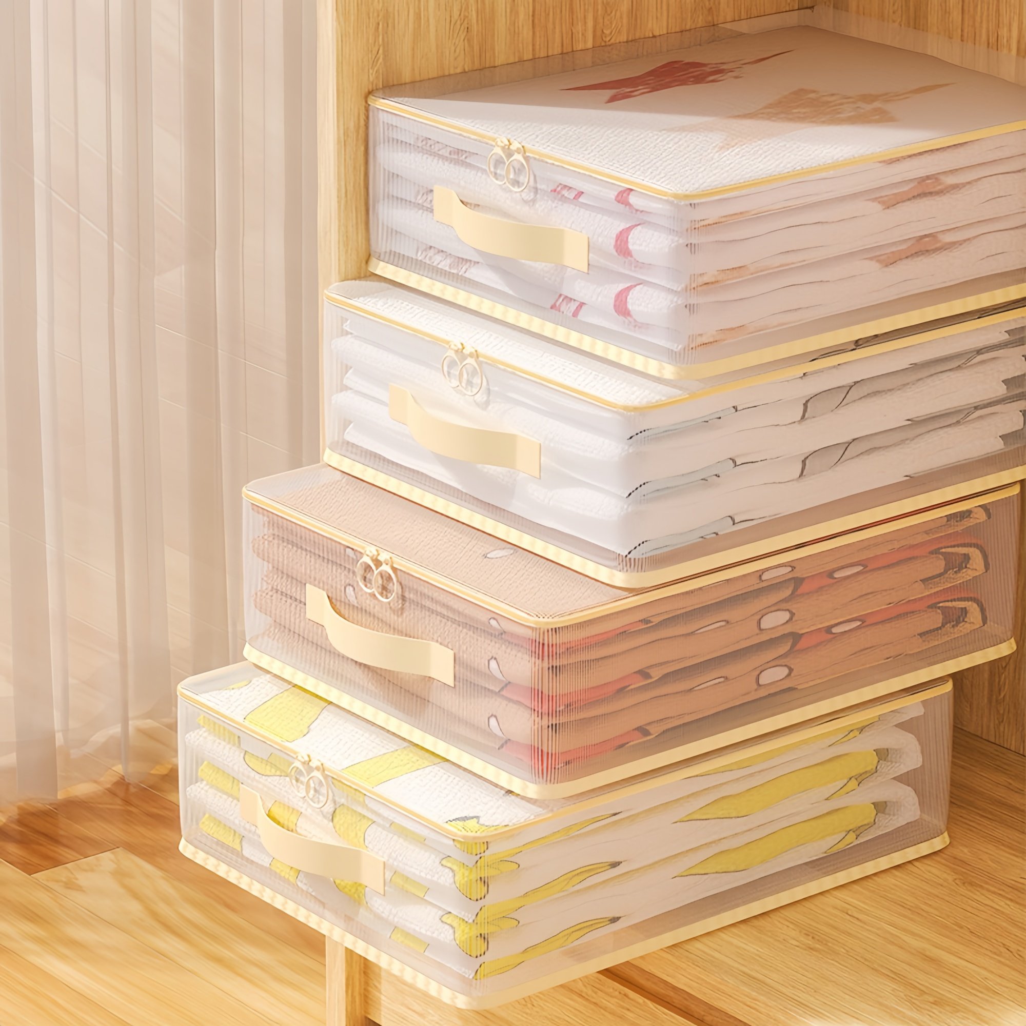 被子收纳袋放换季衣服衣物装四件套整理袋衣柜棉被防尘分格储物包,收纳整理,被子防尘袋,淘宝优惠券,粉丝福利购,淘宝优惠卷