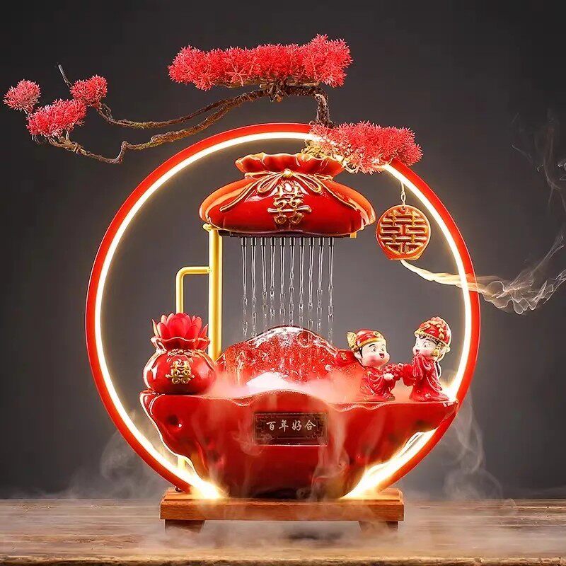 创意喜庆闺蜜送新人公仔娃娃一对婚庆客厅婚房装饰品摆件结婚礼物