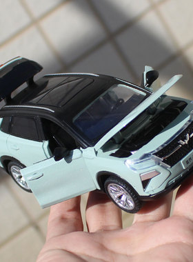 1/32五菱星辰Asta仿真合金车模迷你小汽车模型开盖收藏车模玩具