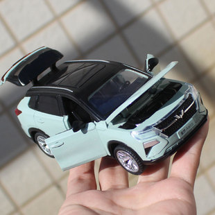 32五菱星辰Asta仿真合金车模迷你小汽车模型开盖收藏车模玩具