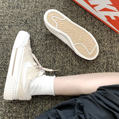 Nike Court Legacy Lift 舒适耐磨 透气 增高 板鞋DM7590-200