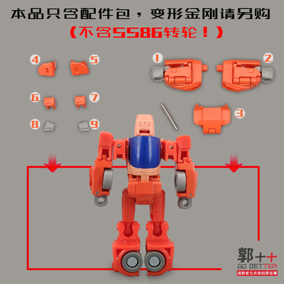 SS86转轮配件包手臂后裙甲