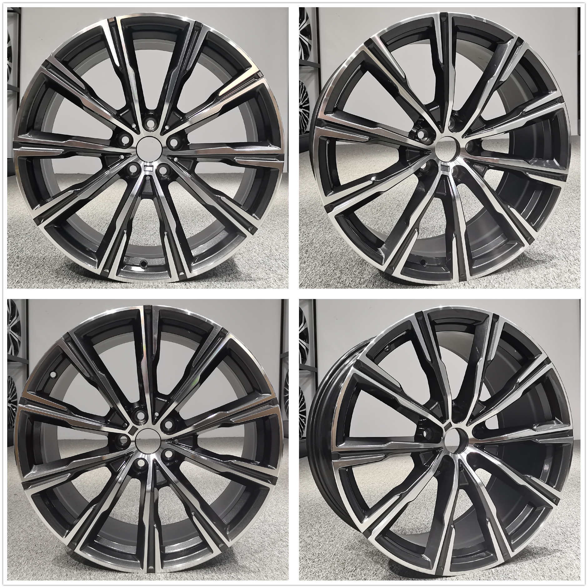 适用于新款宝马轮毂包邮送配件