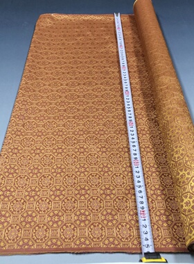 紫色宝相纹布料西阵织缎子锦盒布茶席桌布宣和裱A3,9号