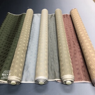 西阵织  手工装裱材料 进口布料 锦盒内衬 古美术 织锦缎A3,57号