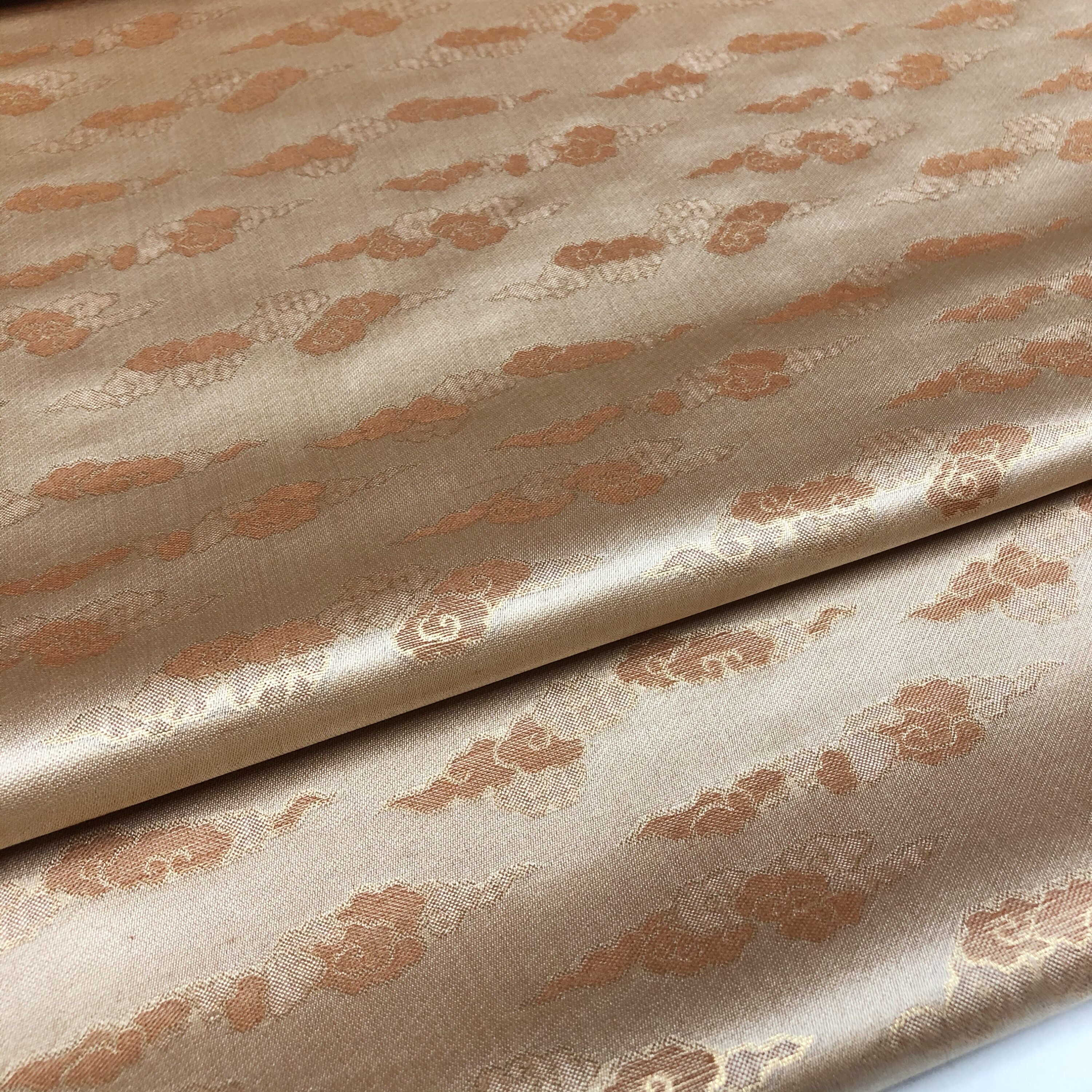 西阵织锦绫棉缎子册页封面汉服旗袍布料琴囊装裱材料真丝B2，30号