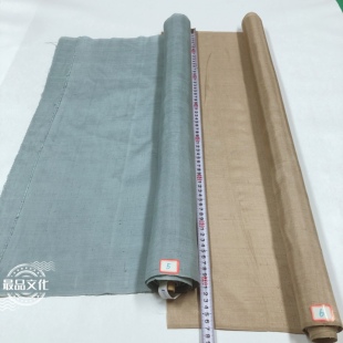 草木染布料书画装裱锦绫进口布料宋式裱锦盒内衬真丝缎子5,6