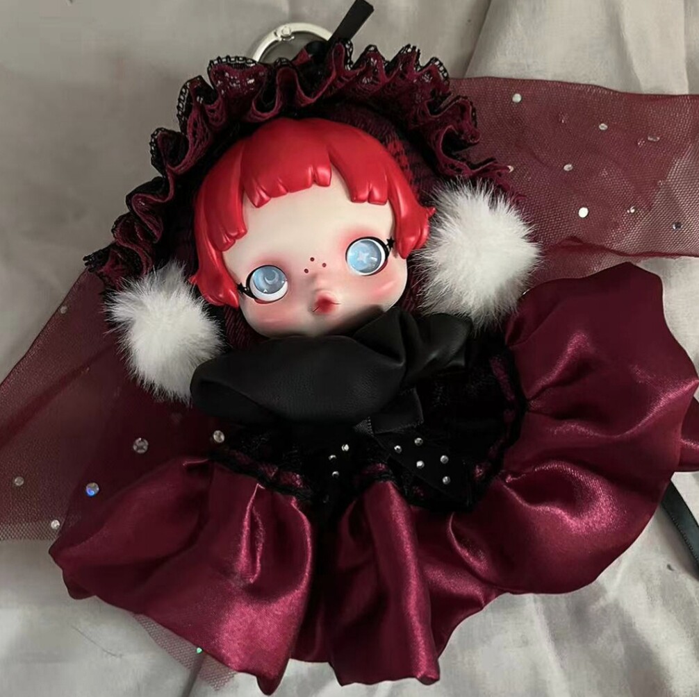 sp搪胶娃娃毛绒玩偶娃衣一代冬日乐章系列二代光织园绽染裙子衣服