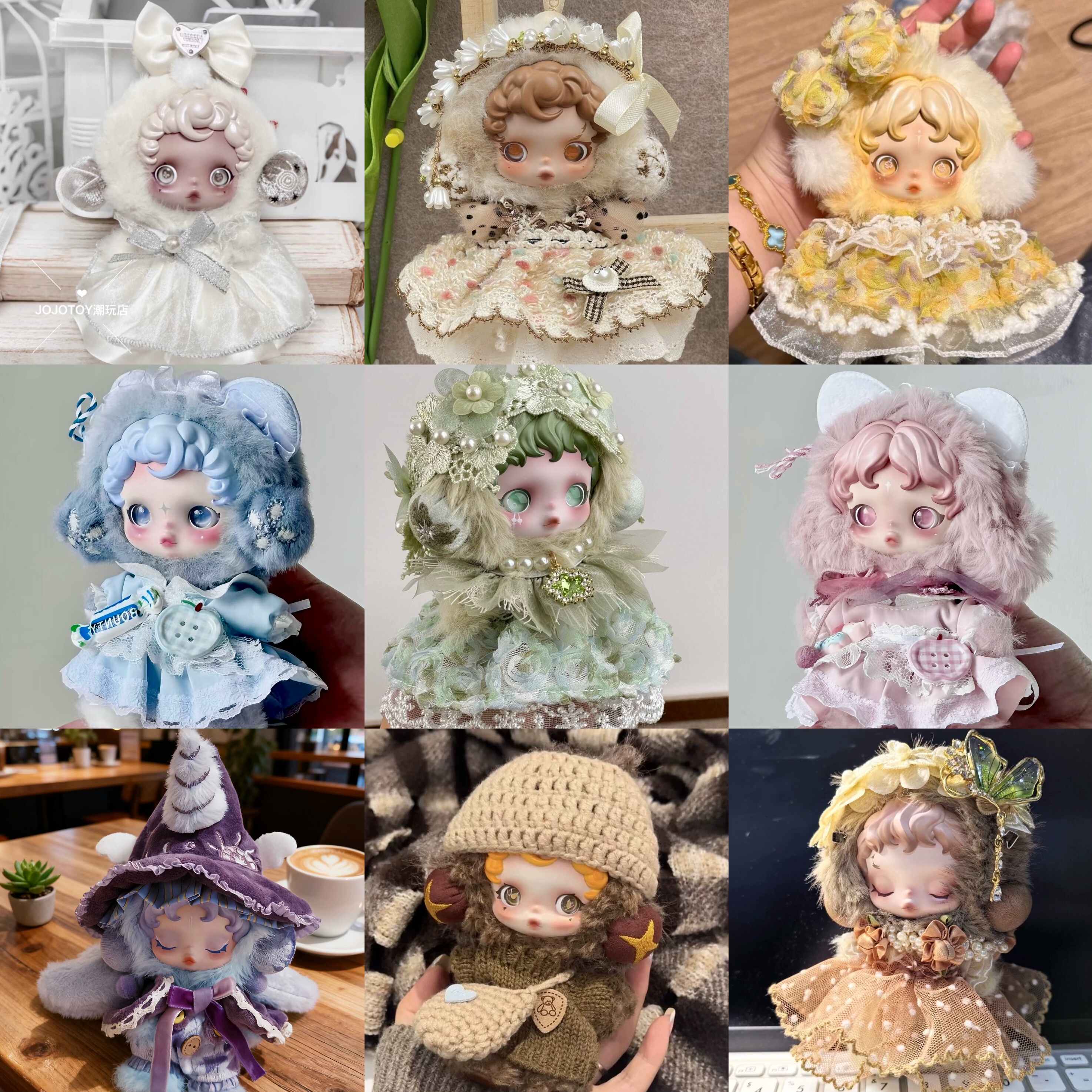 sp光织园自制娃娃裙子衣服套装