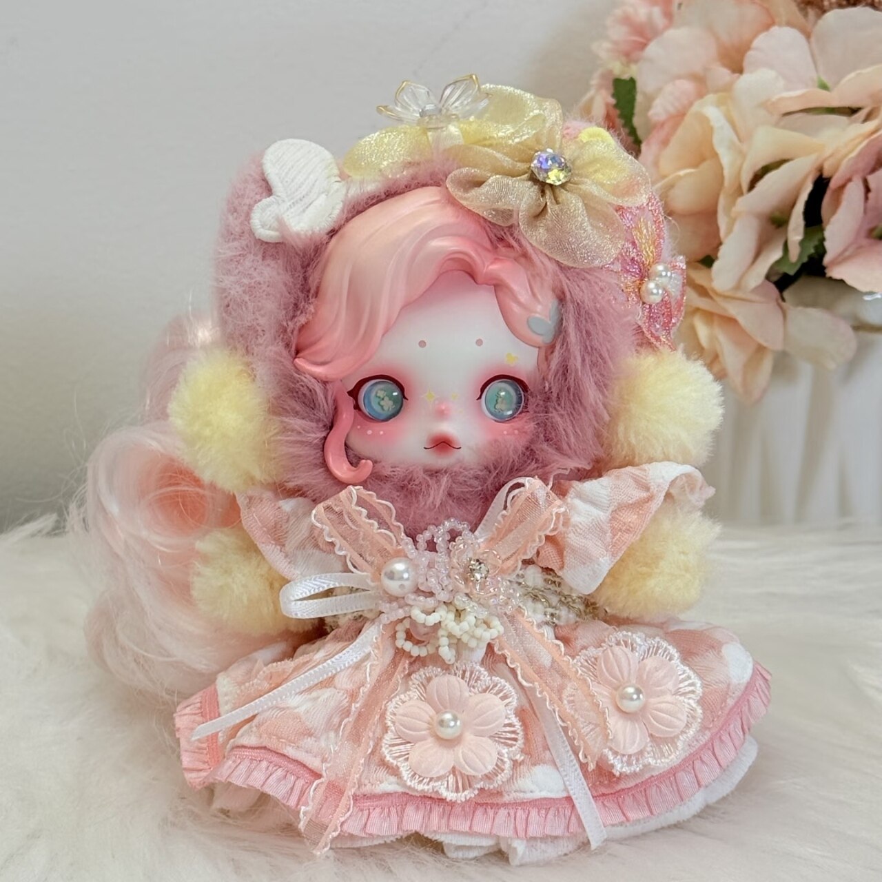 娃衣SP小马宝莉skullpanda替换装柔柔碧琪珍奇娃娃裙子10cm服装潮