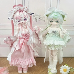 米甜三代运势小签灵8分bjd盲盒可动人偶公仔换装 手办摆件礼物女