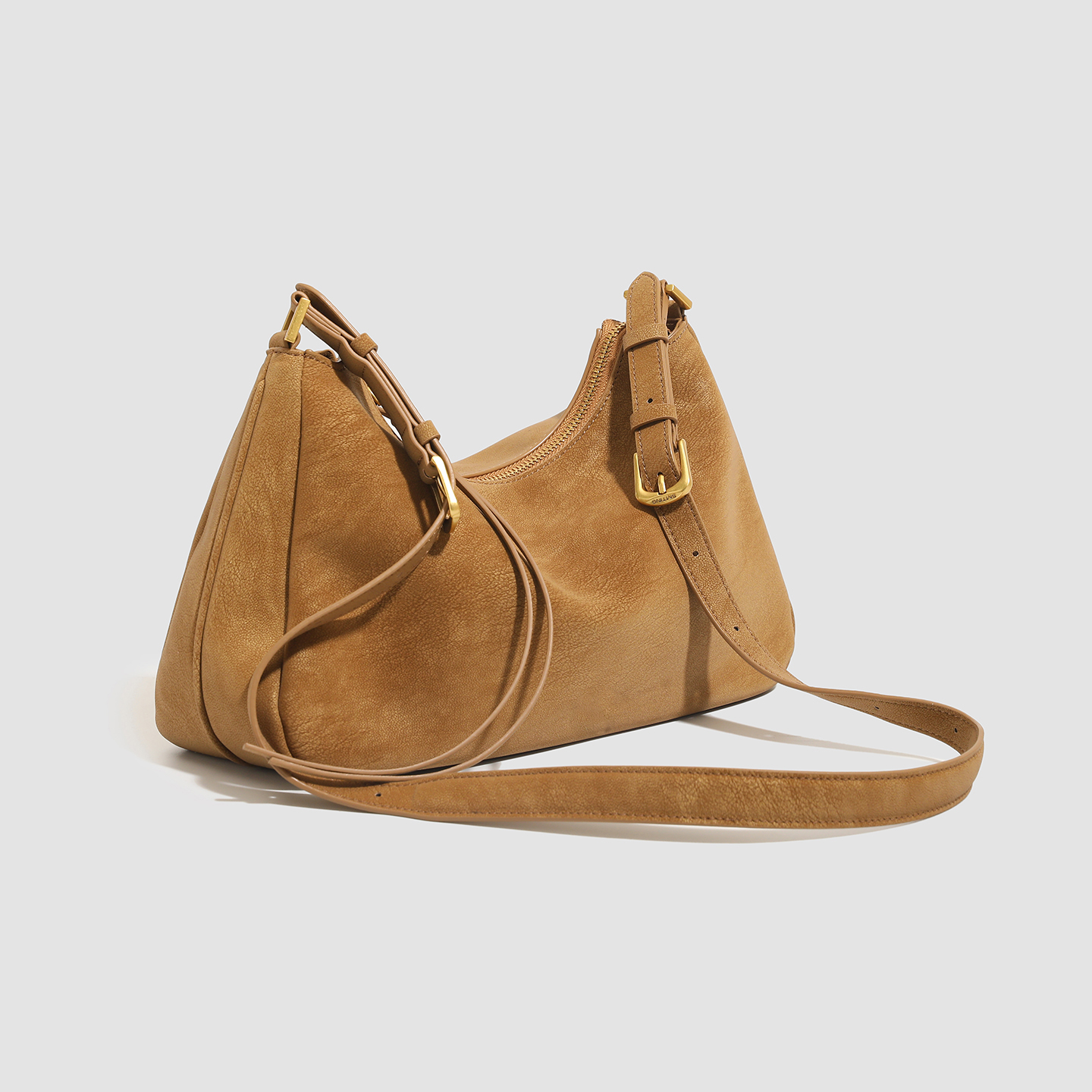 小众设计托特包2025新款腋下包包女小个子棕色单肩斜挎包通勤百搭