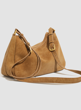 小众设计托特包2025新款腋下包包女小个子棕色单肩斜挎包通勤百搭