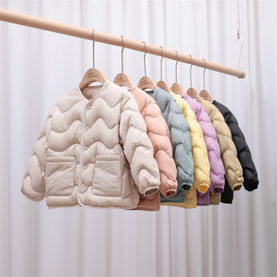 男童女童羽绒服2024年新款儿童羽绒内胆秋冬季校服内搭保暖厚外套