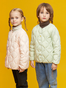 新款儿童羽绒服内胆校服神器男童女童中大童秋冬保暖轻薄羽绒服