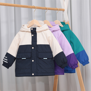 男童女童大童羽绒服2024年秋冬新款中长连帽洋气保暖加厚外套童装