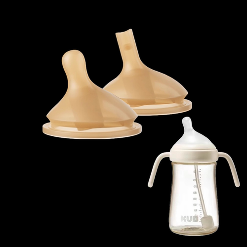 适配KUB可优比奶瓶PPSU婴儿宝宝学饮吸管杯配件直饮吸管吸嘴奶嘴