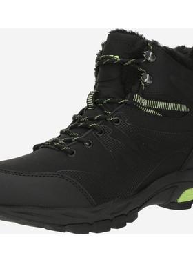 代购HITEC男士登山鞋保暖防滑耐磨徒步鞋高帮系带户外靴