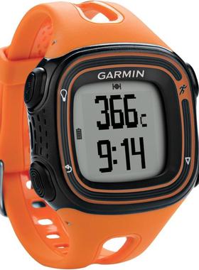 代购Garmin佳明男女腕表计步GPS定位心率监测计时橙色硅胶带