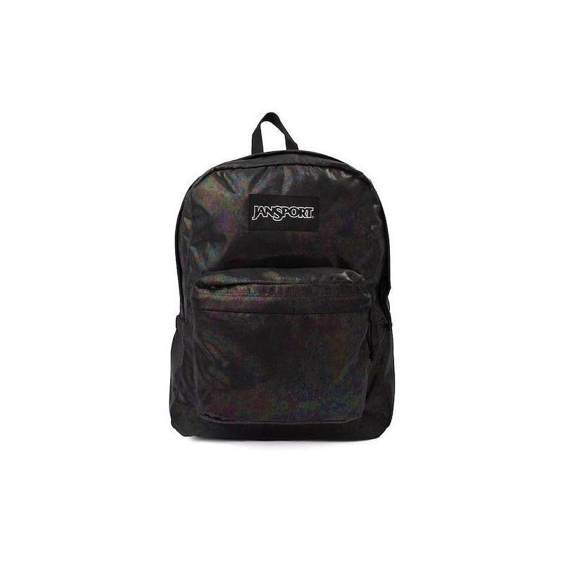 代购Jansport男士双肩包防水防震扩容尼龙前袋侧袋校园通勤
